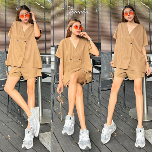 YUNAKA Two Piece Set